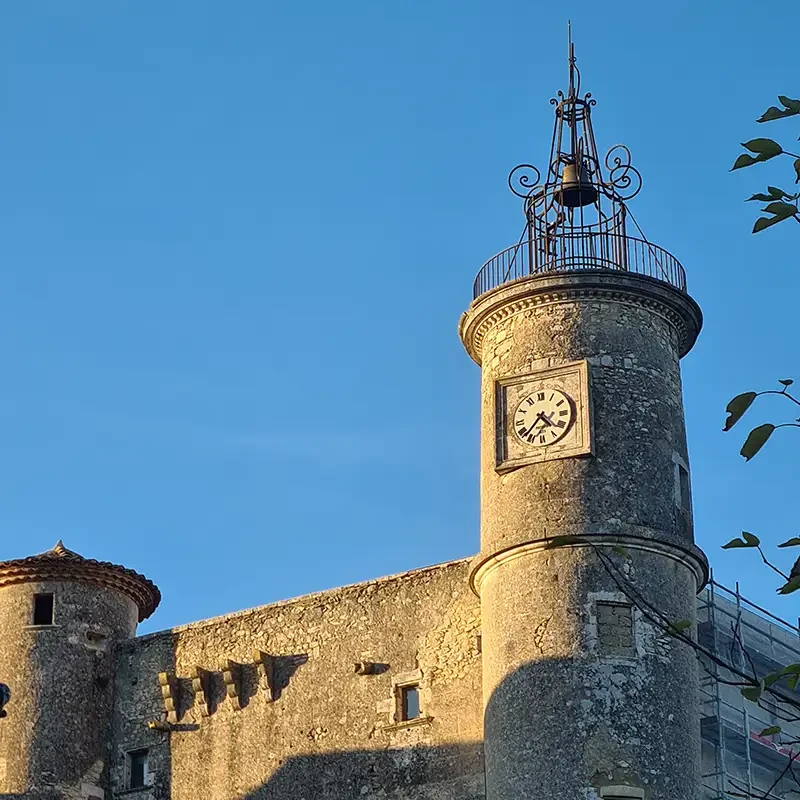 Lussan, un des plus beaux villages du Gard