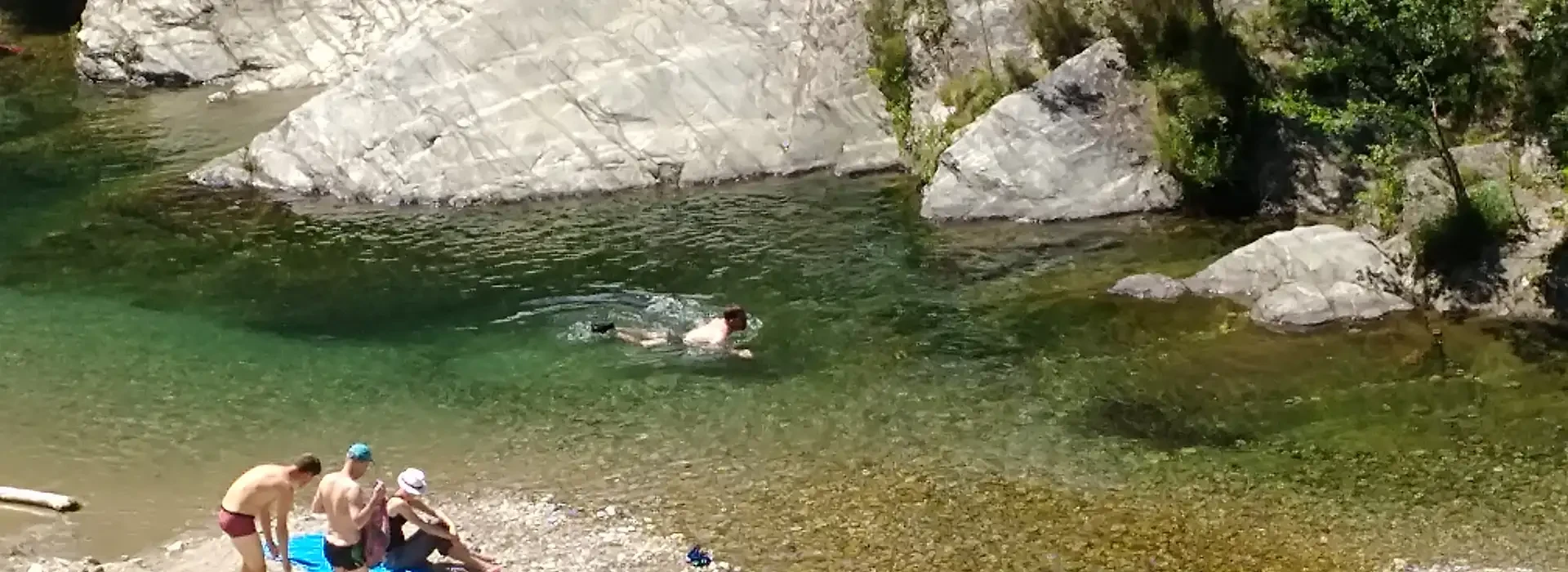 Rivières cévenoles, baignades sauvages