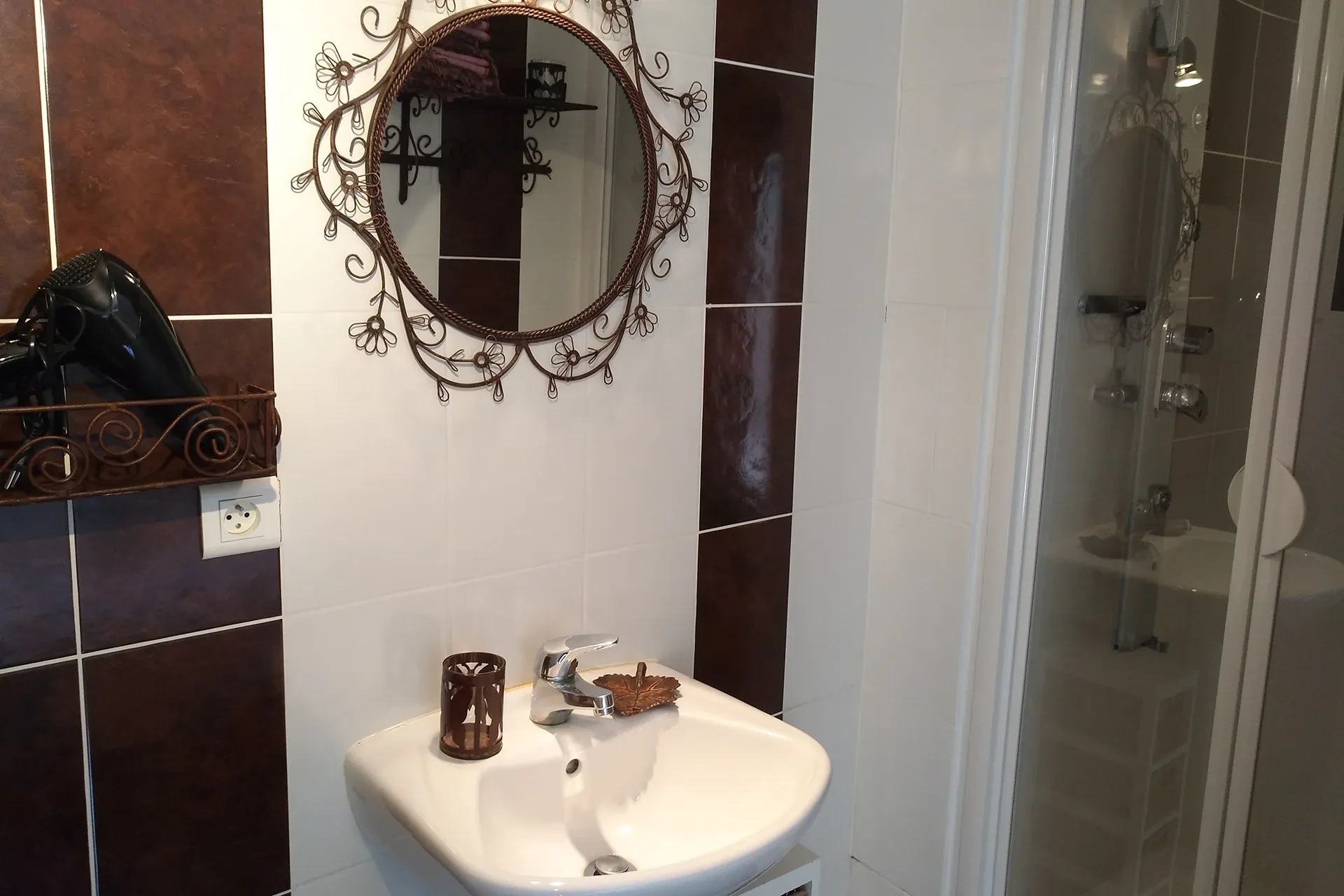 Salle de bain, chambre La mauresque