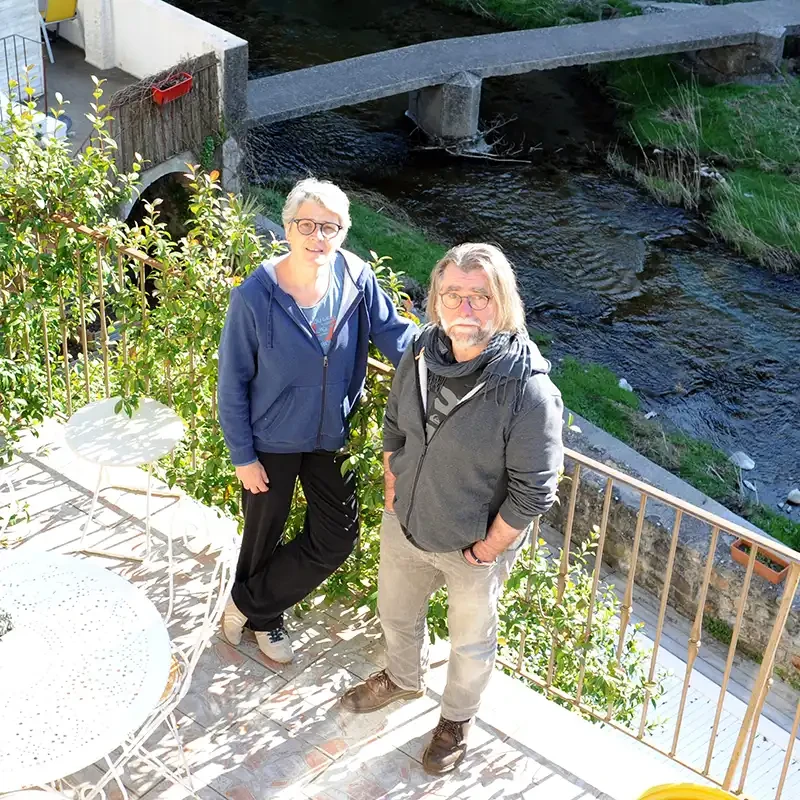 Marie & Pierre, les terrasses, gîtes en Cévennes