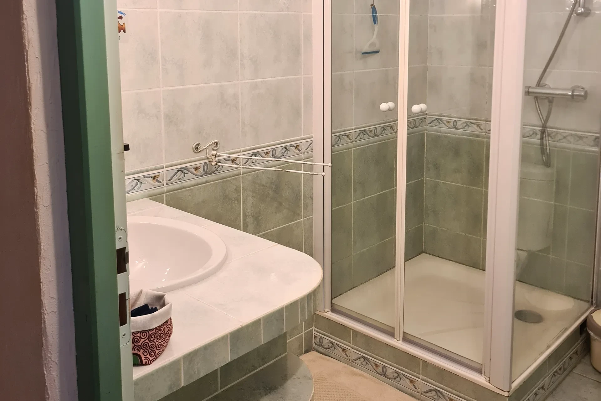 Salle de bain, gîte La rose des sables