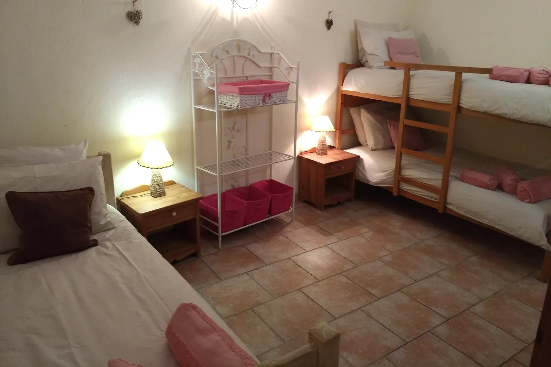 Chambre enfants, gîte La rose des sables