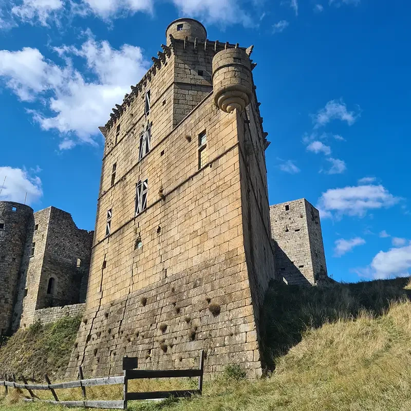 Les terrasses, gîtes en cévennes – Patrimoine & Village – Le château de Portes et sa proue spectaculaire
