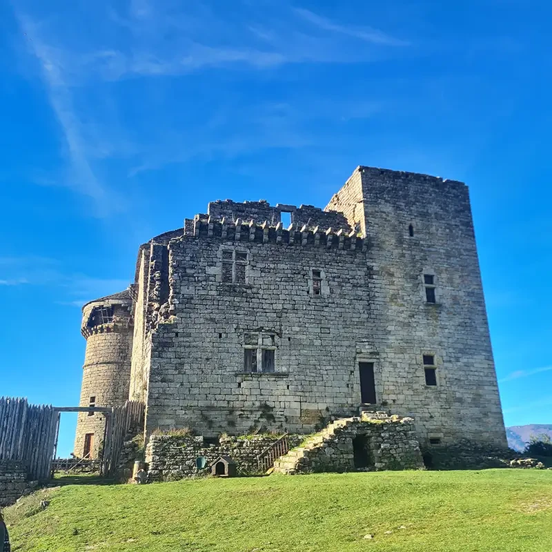 Les terrasses, gîtes en cévennes – Patrimoine & Village – Le château du Cheylard d'Aujac